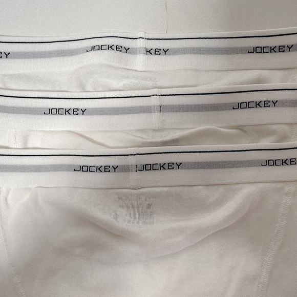 New Jockey Men's Classic White Boxer Briefs 3-Pairs  Sz 32-34 - Picture 6 of 9